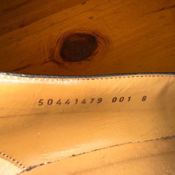 Hugo Boss Black Leather Loafers